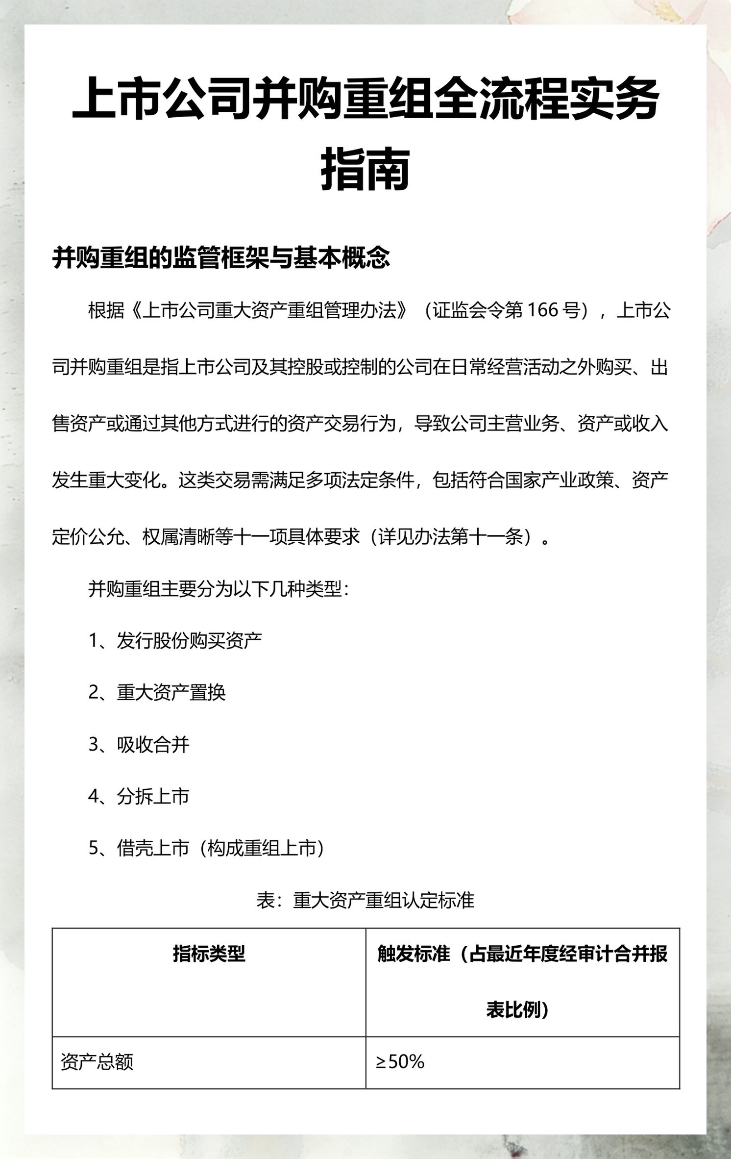 并购重组顾问服务(并购重组财务顾问业务的基本流程)宁德市